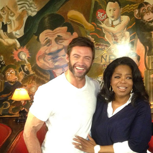 Hugh Jackman, Oprah Winfrey, Instagram Hugh Jackman, Oprah Winfrey, Instagram